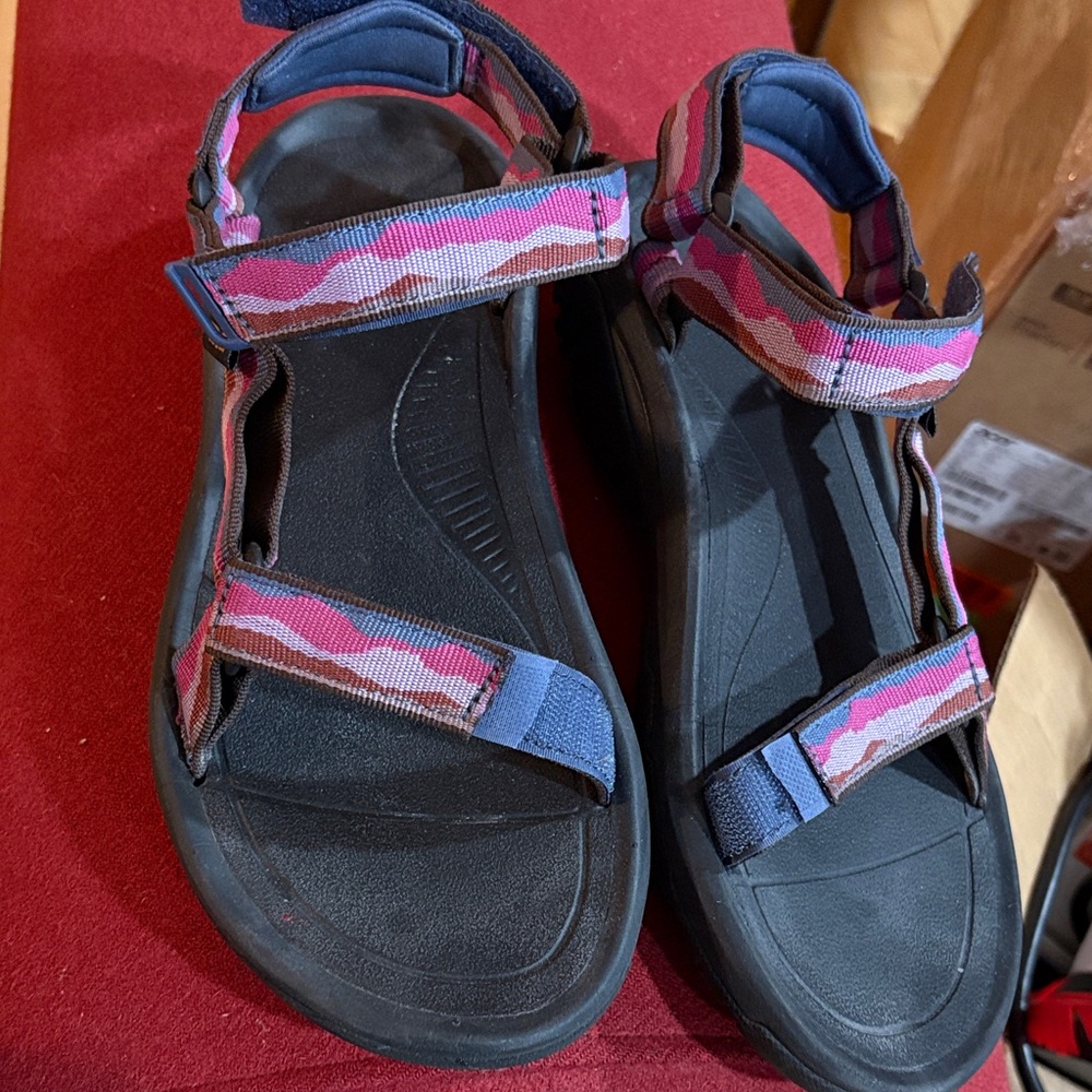Teva Multi-Color Strappy Sandals